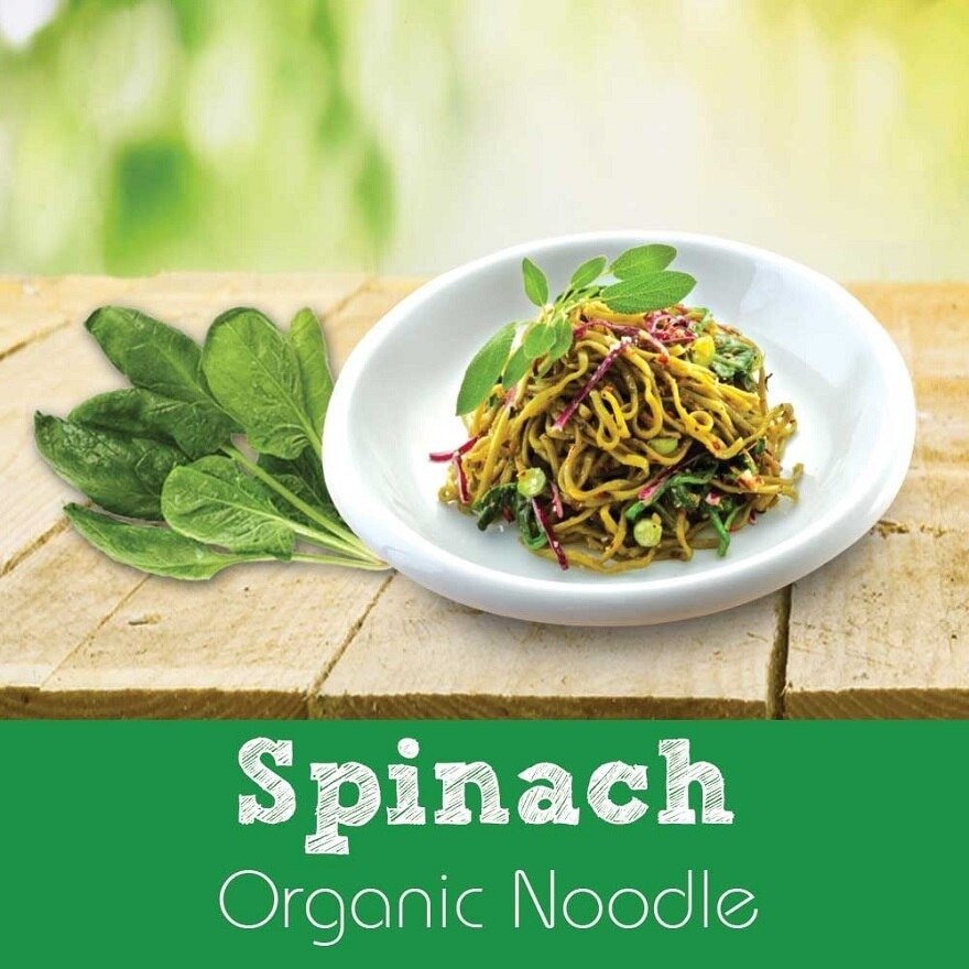 Organic Spinach Noodle (200g x 3 Packs)