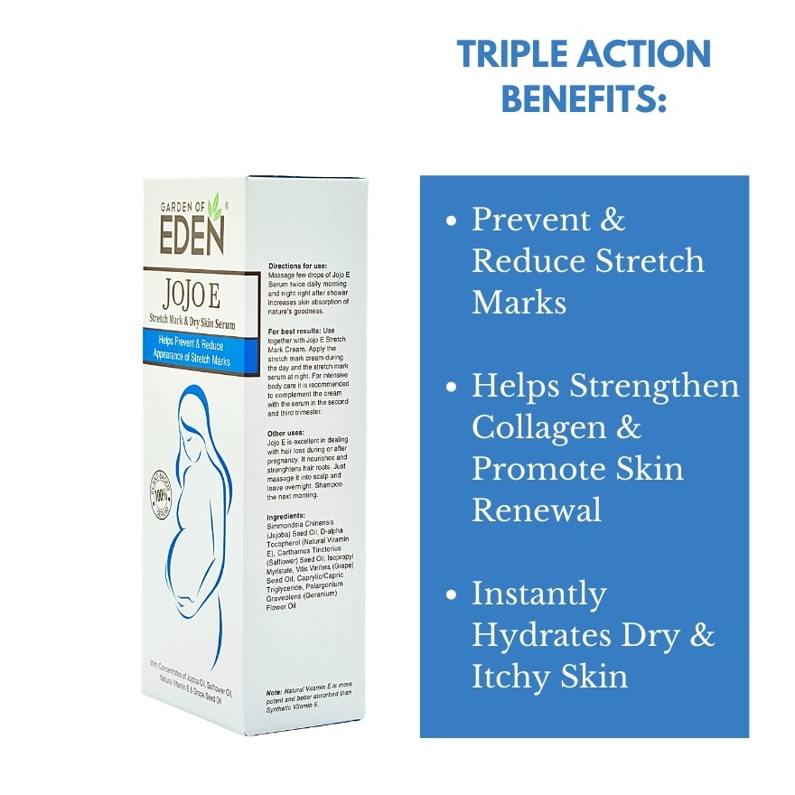 Garden of Eden Jojo E Stretch Mark Cream 150gm image