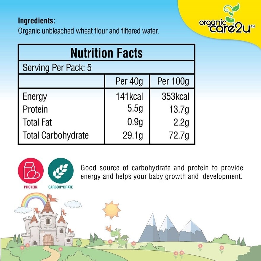 Organic Baby Noodle - Original (200g x 3 Boxes)