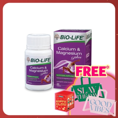 BIO-LIFE Calcium & Magnesium Plus 30's
