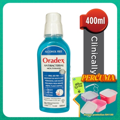 ORADEX - Antibacterial Mouthwash 400ml