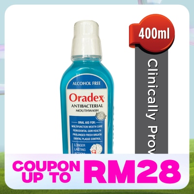 ORADEX Antibacterial Mouthwash 400ml
