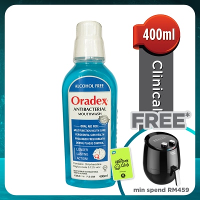 ORADEX Antibacterial Mouthwash 400ml