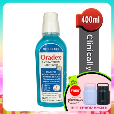 ORADEX - Antibacterial Mouthwash 400ml