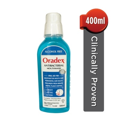 ORADEX Antibacterial Mouthwash 400ml