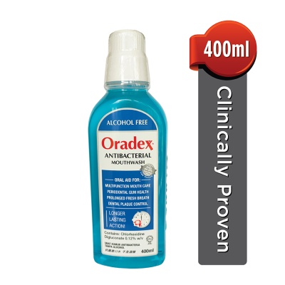 ORADEX - Antibacterial Mouthwash 400ml image