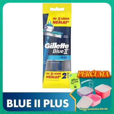GILLETTE - Blue II Plus Disposable 2s Sensitive