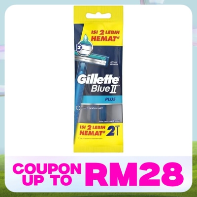 GILLETTE Blue II Plus Disposable 2s Sensitive