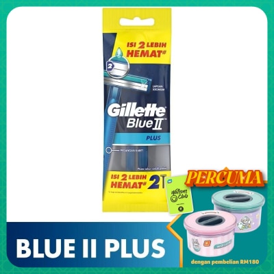 GILLETTE Blue II Plus Disposable 2s Sensitive