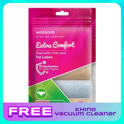 WATSONS extra comfort disposable underwear cotton ladies L