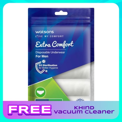 WATSONS extra comfort disposable underwear cotton men XL