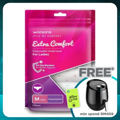 WATSONS extra comfort disposable underwear  pp ladies M