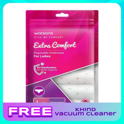 WATSONS extra comfort disposable underwear pp ladies L