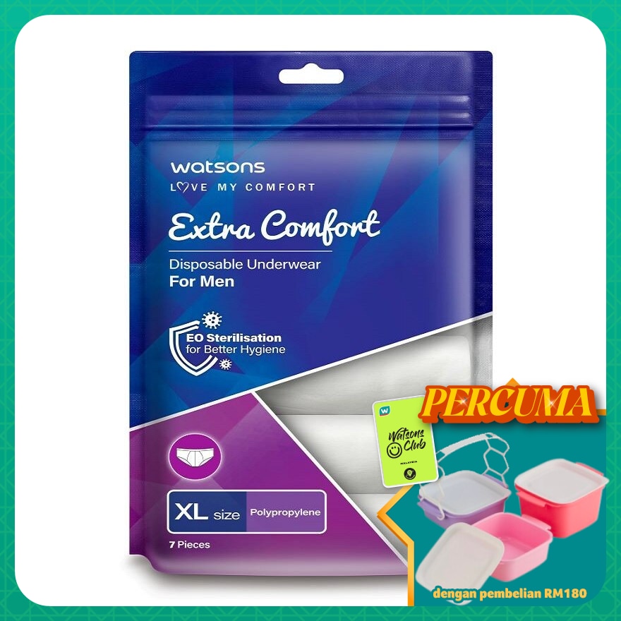 extra comfort disposable underwear pp men XL