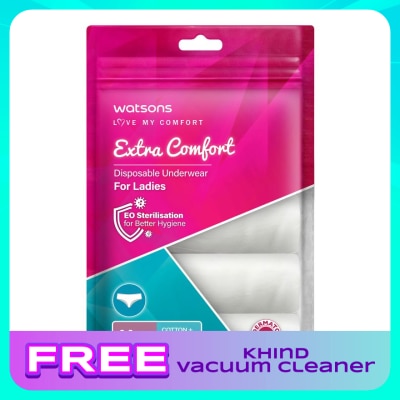 WATSONS extra comfort disposable underwear tc ladies M