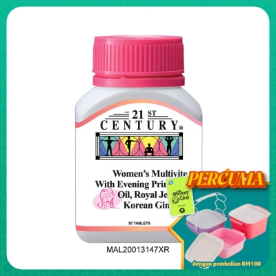 21ST CENTURY - Women Multivite With Evening Primrose Oil 30's