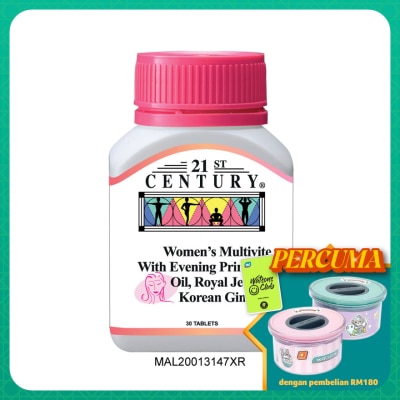 21ST CENTURY Women Multivite With Evening Primrose Oil 30's