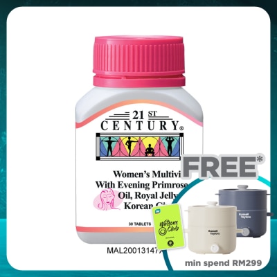 21ST CENTURY Women Multivite With Evening Primrose Oil 30's