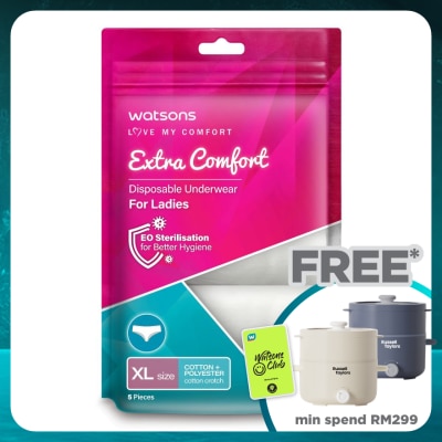 WATSONS extra comfort disposable underwear tc ladies XL