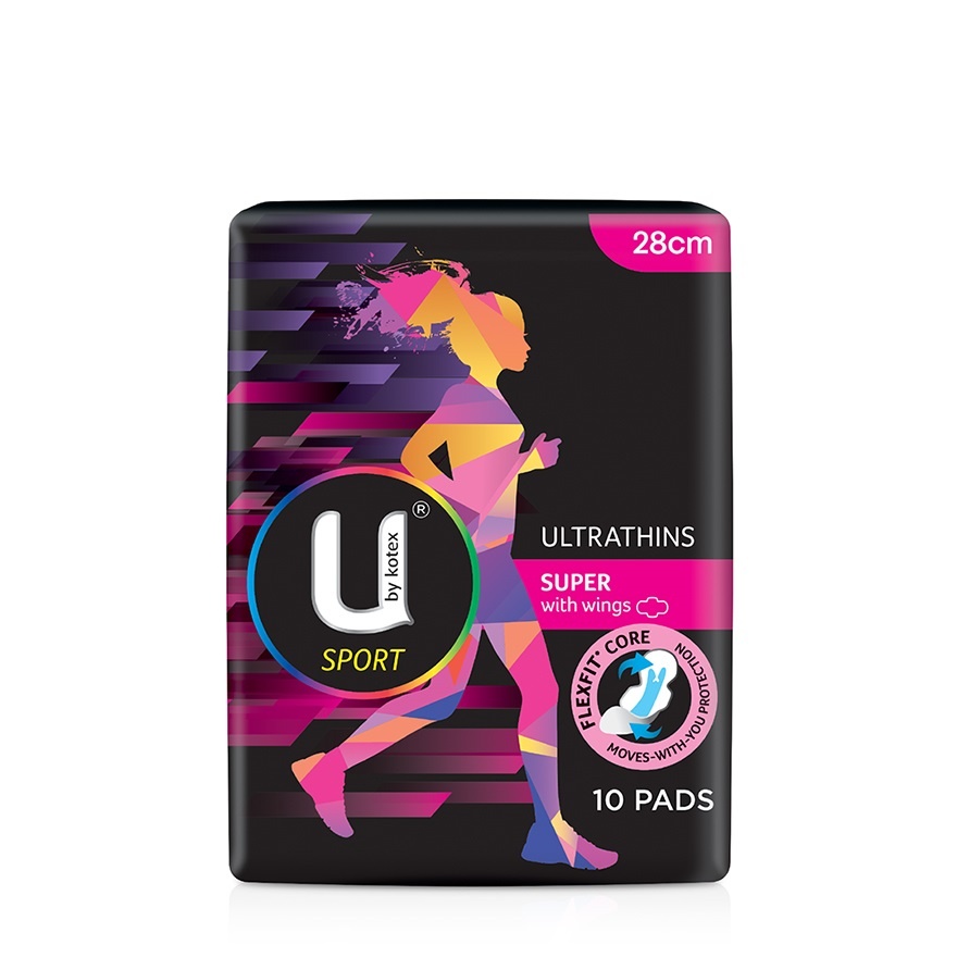 Sport Ultrathin Super Wing Pad 28cm (10s) Super absorbent sanitary pad against leak image