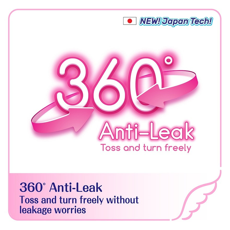 Comfort Nite Body Antibac Slim Wing 35.5cm 14S image