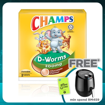 CHAMPS D Worms 2's (Chocolate flavour)