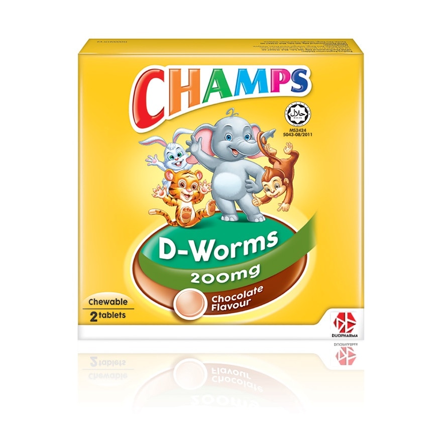 D Worms 2's (Chocolate flavour)