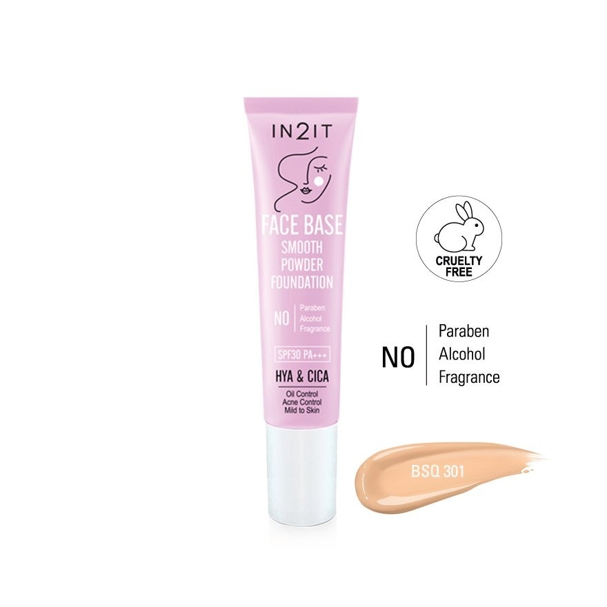 HYA CICA Face Powder Foundation SPF30 Warm BSQ301