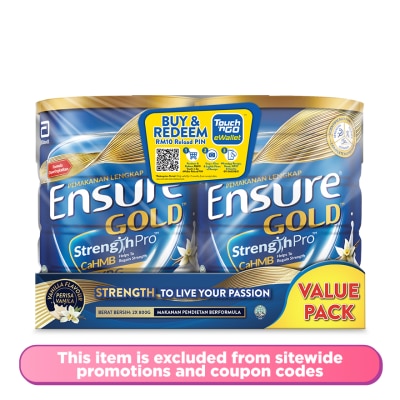 ENSURE Gold Vanilla 800g X 2 Value Pack