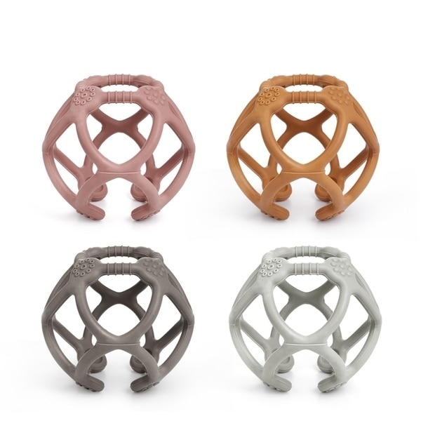 Silicone Teething Ball - Suva Grey