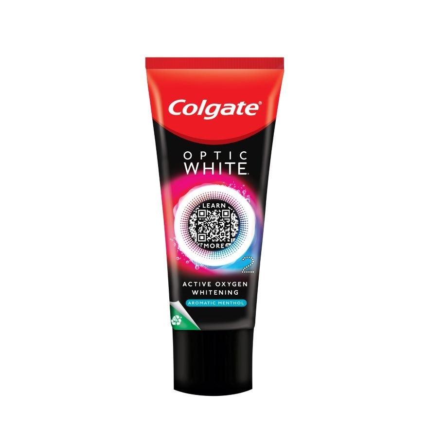 Colgate Optic White 02 Oxygen Whitening Aromatic Menthol Toothpaste 20g