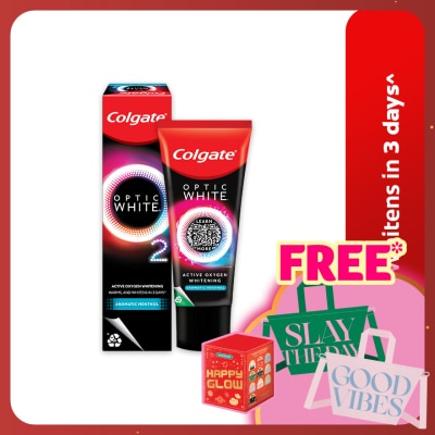 COLGATE Colgate Optic White 02 Oxygen Whitening Aromatic Menthol Toothpaste 20g
