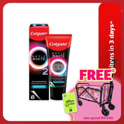 COLGATE Colgate Optic White 02 Oxygen Whitening Aromatic Menthol Toothpaste 20g