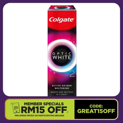 COLGATE Toothpaste Optic White O2 20g