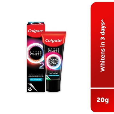 COLGATE Colgate Optic White 02 Oxygen Whitening Aromatic Menthol Toothpaste 20g