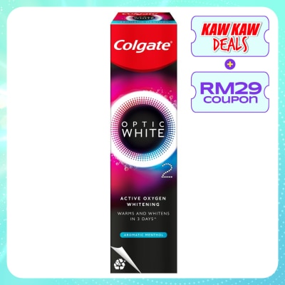 COLGATE Toothpaste Optic White O2 20g