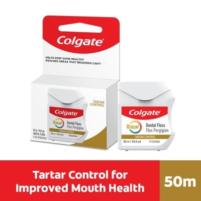 COLGATE Total Dental Floss with Tartar Control 50m l