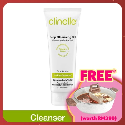 CLINELLE Deep Cleansing Gel 100ml (For All Skin Types)