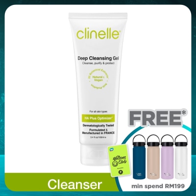 CLINELLE Deep Cleansing Gel 100ml (For All Skin Types)