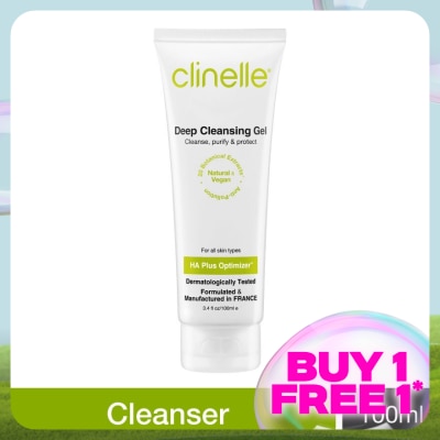 CLINELLE Deep Cleansing Gel 100ml (For All Skin Types)