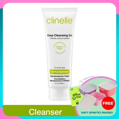 CLINELLE Deep Cleansing Gel 100ml (For All Skin Types)