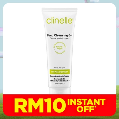 CLINELLE Deep Cleansing Gel 100ml (For All Skin Types)