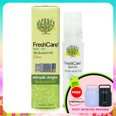 FRESHCARE - Roll-On Medicated Oil_Citrus 10ml