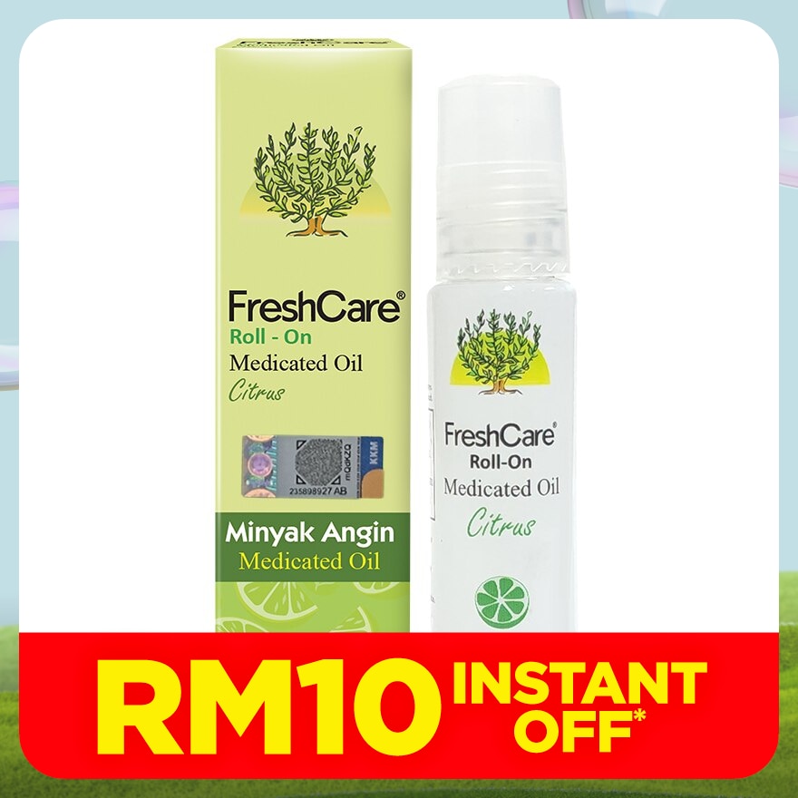 Roll-On Medicated Oil_Citrus 10ml