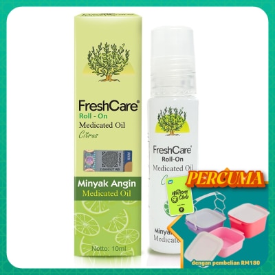 FRESHCARE - Roll-On Medicated Oil_Citrus 10ml
