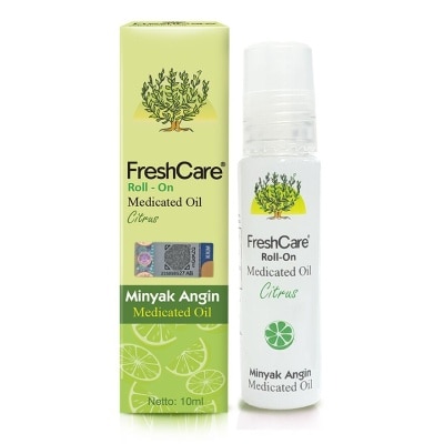 FRESHCARE Roll-On Medicated Oil_Citrus 10ml