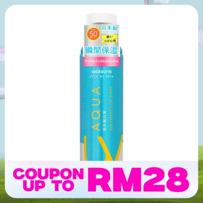 WATSONS Aqua UV Sun Protection Spray SPF50+ PA++++