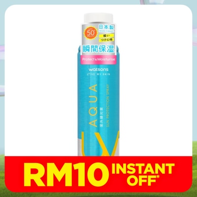 WATSONS Aqua UV Sun Protection Spray SPF50+ PA++++