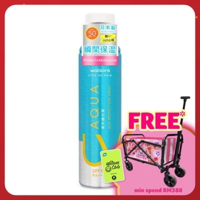 WATSONS Aqua UV Sun Protection Spray SPF50+ PA++++