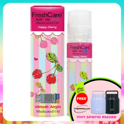 FRESHCARE - Roll-On Medicated Oil_Happy Cherry 10ml